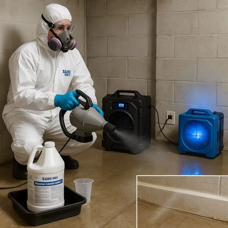 Sanitization and Odor Removal process in Paw Paw, MI