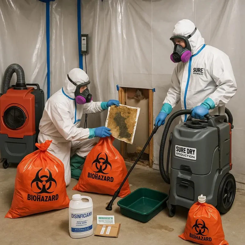 Contaminated Water Handling Protocols process in Paw Paw, MI