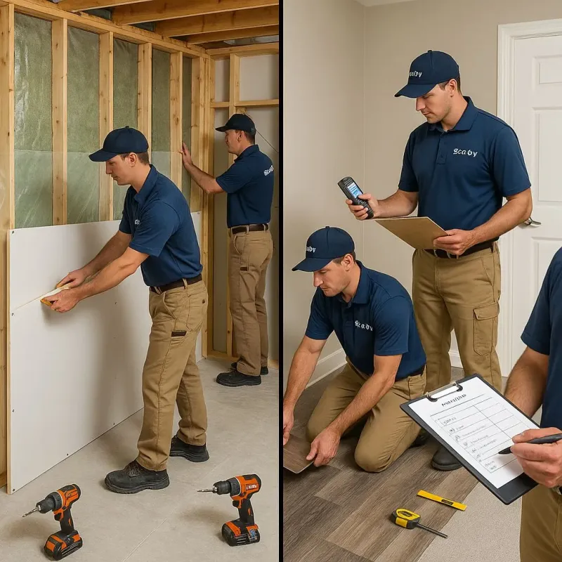 Repairs and Reconstruction process in Paw Paw, MI