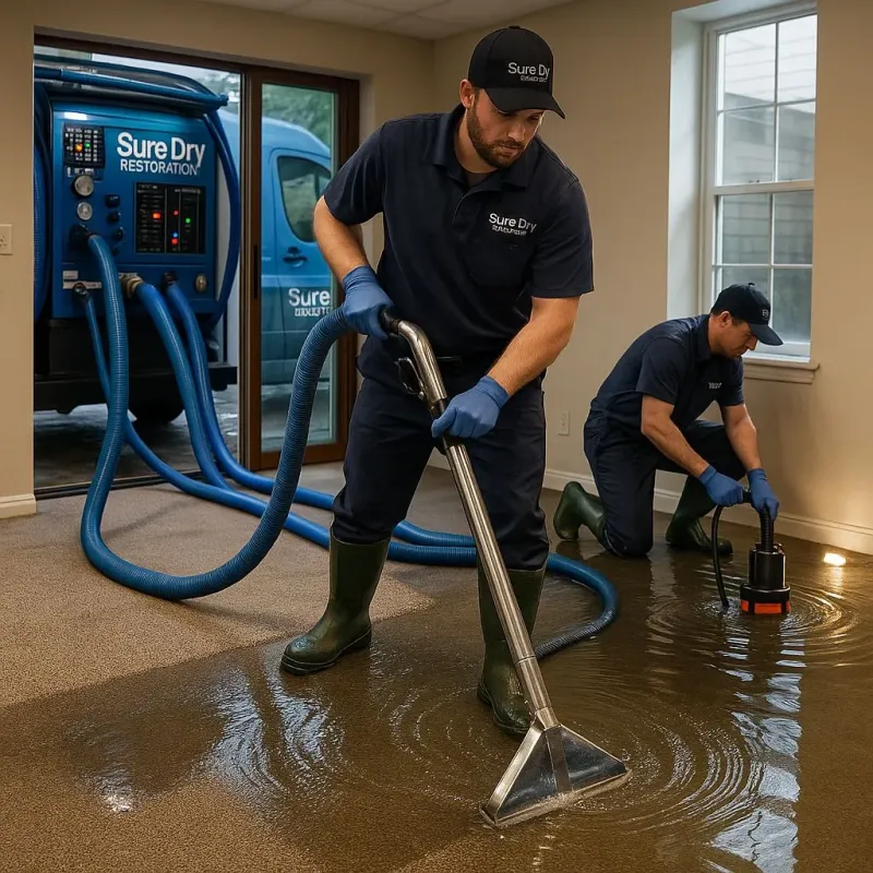Water Extraction and Removal process in Paw Paw, MI